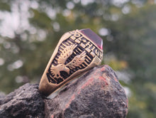 Load image into Gallery viewer, Aghori Made Special Ring To Destroy Negative Energy Good Luck Protection by bangalpower
