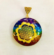 Load image into Gallery viewer, TANTRA Orgone Vortex Pendant GAMBLING Luck Protection Tachyon Superme POWERS