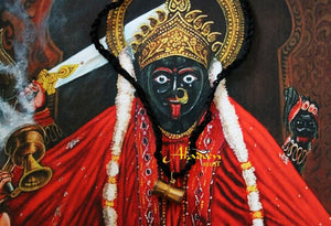 Haunted Powerful Dakshina Kali Ma Kavach Amulet with Protection Mantra Diksha