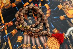 3 Mukhi Rudax Kuber Temple Blessed Wealth Mala Guaranteed Money Drawing A++