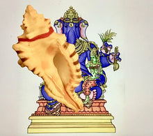 Cargar imagen en el visor de la galería, Ucchista Ganapati Siddhar Cave Living Power Shankh