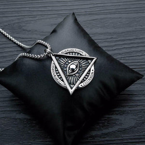 High Ranking Illuminati Freemason Eye Ring Antique Vintage Metaphysical Pendant
