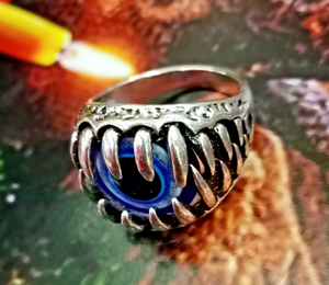 EvlL Eye Removal Negative Energy Destroy Bless Protection AGHORI POWER Ring ++