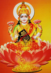 Famous Indian Maa Lakshmi Temple Haridwar Blessed bar - Money Wealth Luck Ritual