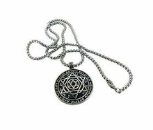 Load image into Gallery viewer, Aghori Pendant Uncrossing Solomon Amulet Enemy Protection Evil Eye End Curses