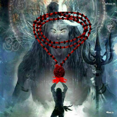 Real Aghori Made Kali Ashta Siddhi Necklace - Obtained 8 Occult Psychic Powers